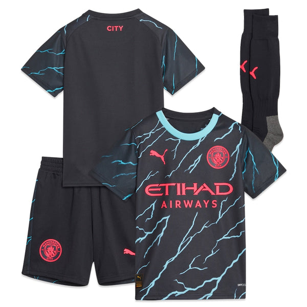 Manchester City Puma Third Minikit 2023-24