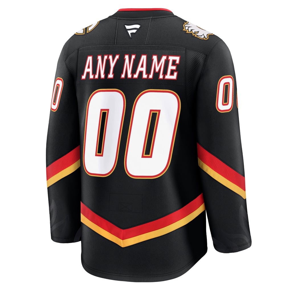 Town Jersey Calgary Flames Fanatics Alternate Premium Custom Jersey