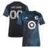 Customized Minnesota United FC 2026 The Decade Kit Replica Custom Jersey Black