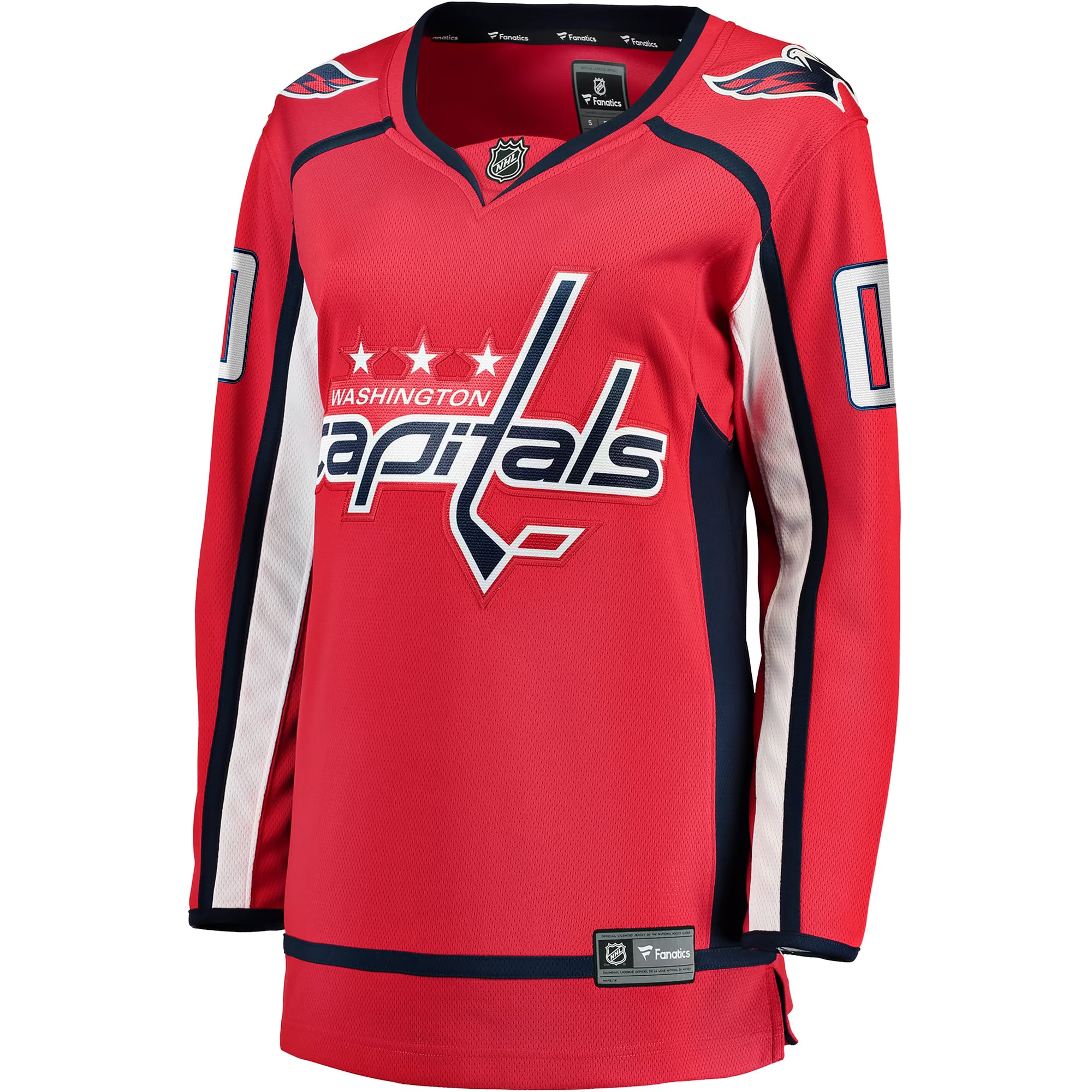 Town Jersey Fanatics Women's Washington Capitals Home Breakaway Custom Jersey Red