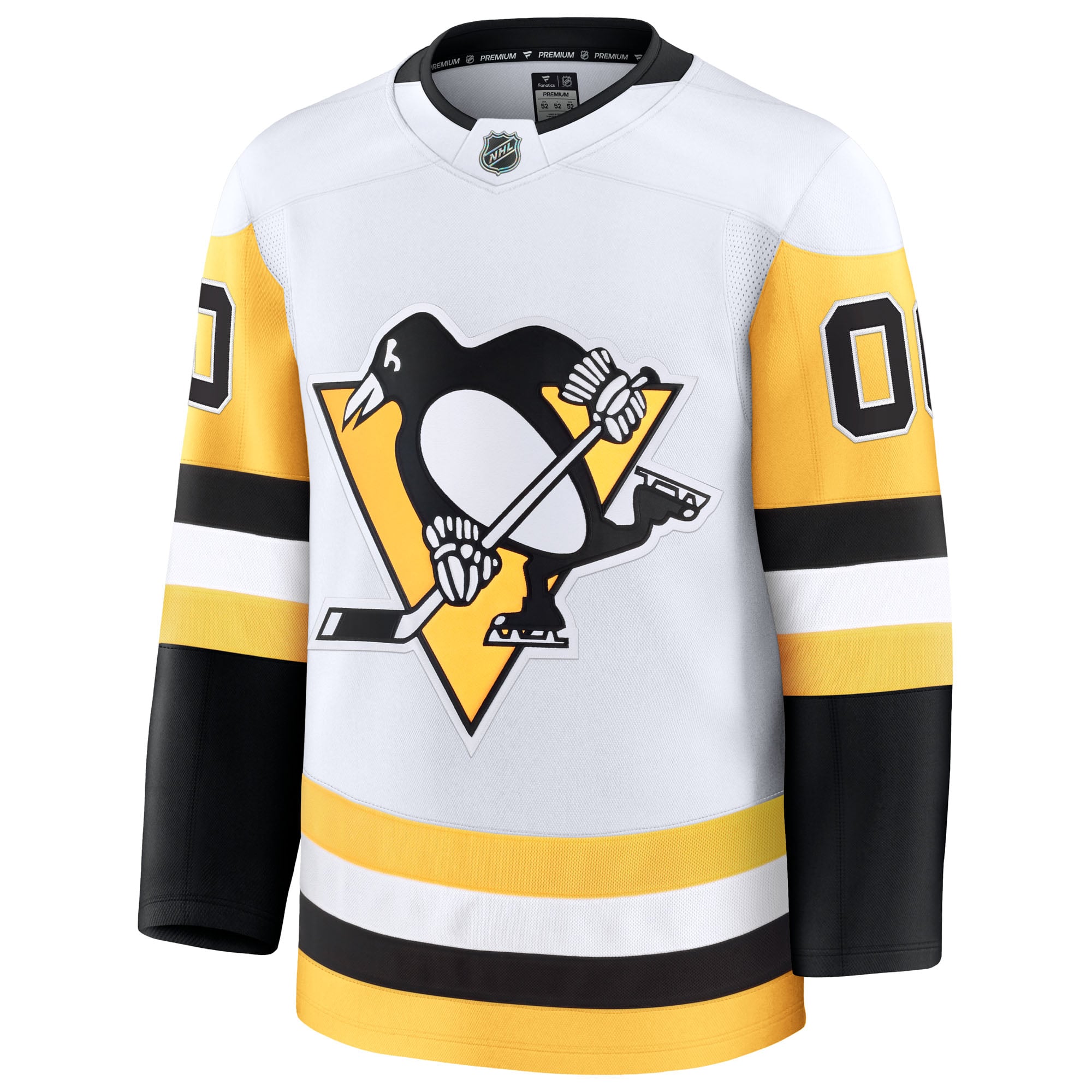 Town Jersey Fanatics Pittsburgh Penguins Away Premium Custom Jersey