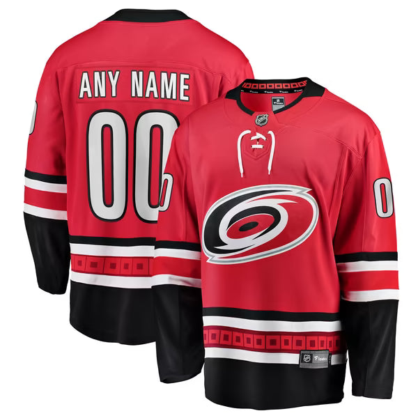 Town Jersey Carolina Hurricanes Fanatics Alternate Breakaway Custom Jersey