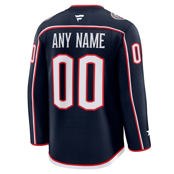 Town Jersey Columbus Blue Jackets Fanatics Home Premium Jersey Navy