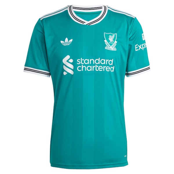 Adidas Liverpool 2025/26 Third Replica Custom Jersey Green