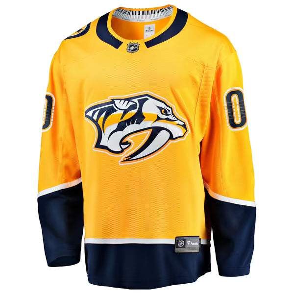 Town Jersey Nashville Predators Fanatics Home Breakaway Jersey - Gold