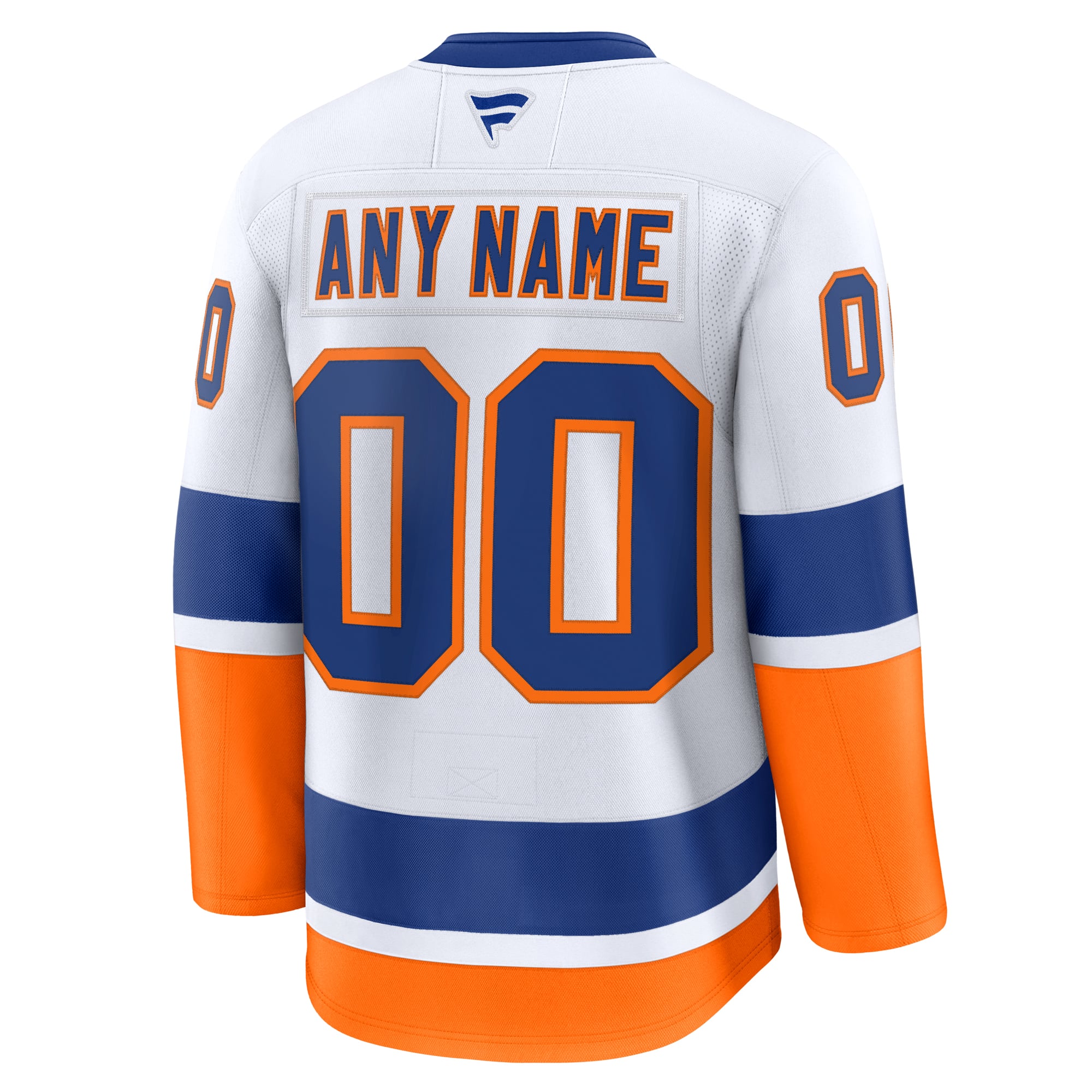 Town Jersey Fanatics New York Islanders Away Premium Custom Jersey - White