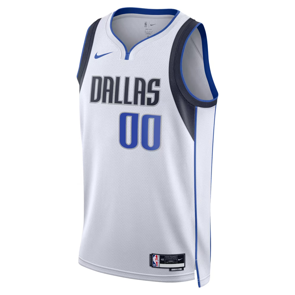 Town Jersey Nike Unisex Dallas Mavericks Custom Swingman Jersey White