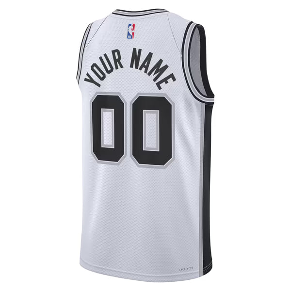 Town Jersey Nike Unisex San Antonio Spurs Swingman Custom Jersey White Association