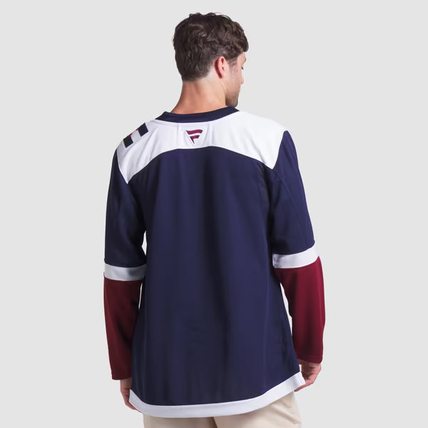 Town Jersey Fanatics Colorado Avalanche Alternate Premium Custom Jersey