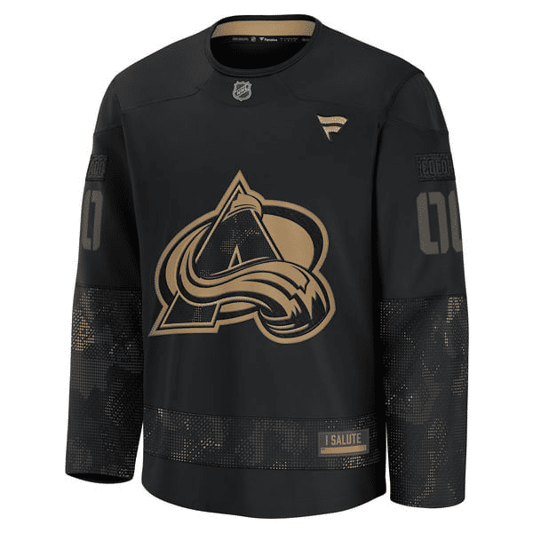 Town Jersey Fanatics Colorado Avalanche 2024 Military Jersey