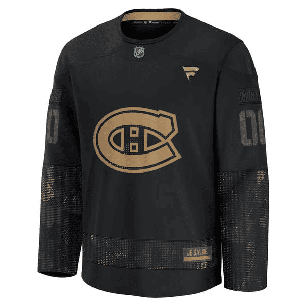 Town Jersey Fanatics Montreal Canadiens 2024 Practice Jersey