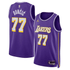 Town Jersey Luka Dončić Los Angeles Lakers Jordan Unisex Jersey - Purple