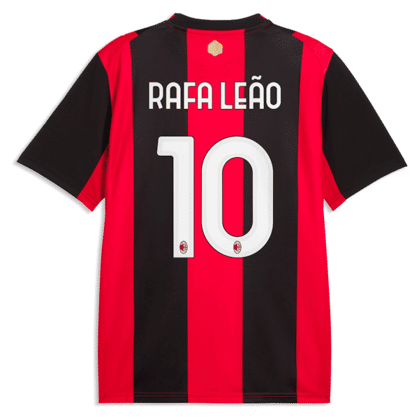 Puma Rafael Leão AC Milan 2026/27 Home Replica Jersey Black/Red