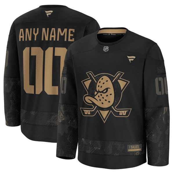 Town Jersey Fanatics Anaheim Ducks 2024 Military Appreciation Jersey