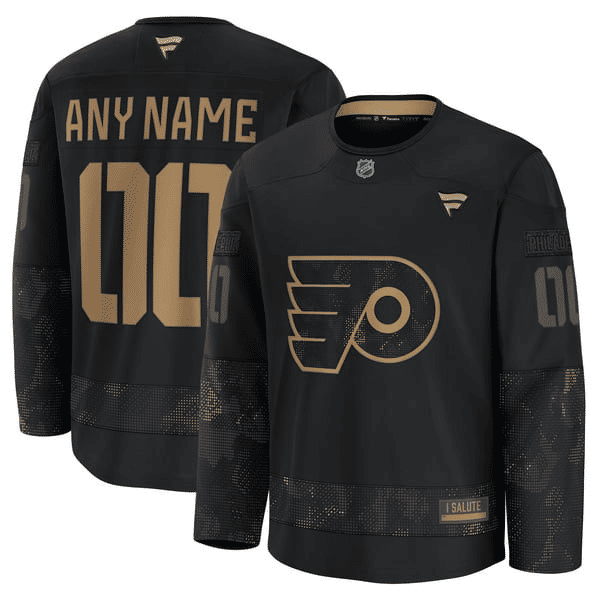 Town Jersey Philadelphia Flyers Fanatics 2024 Practice Jersey - Black