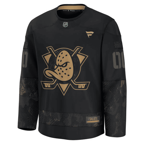 Town Jersey Fanatics Anaheim Ducks 2024 Military Appreciation Jersey