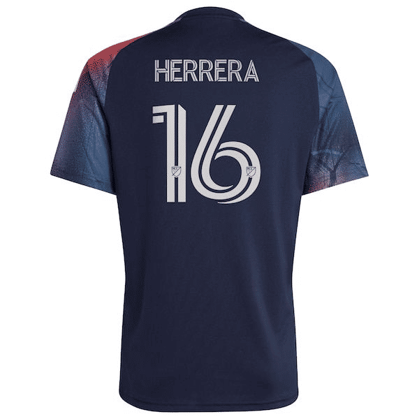Customized Héctor Herrera Houston Dynamo FC 2026 Mission Control Replica Jersey Blue