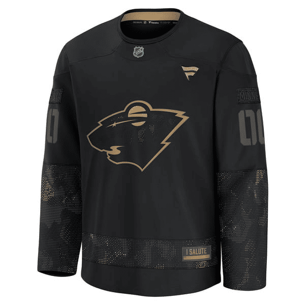 Town Jersey Fanatics Minnesota Wild Military Appreciation Jersey