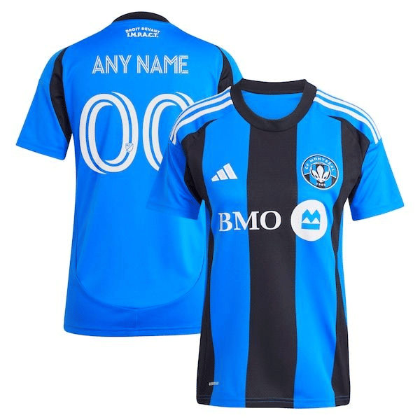 Customized CF Montreal 2025 Montréal Original Replica Custom Jersey Blue