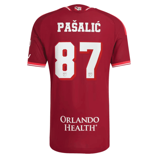 Marco Pašalić Orlando City SC adidas 2026 Archive On-Field Authentic Jersey - Red