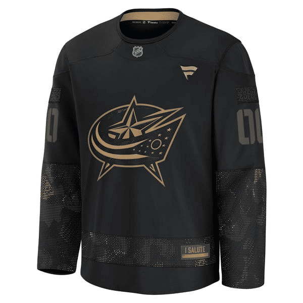 Town Jersey Columbus Blue Jackets Fanatics 2024 Practice Jersey