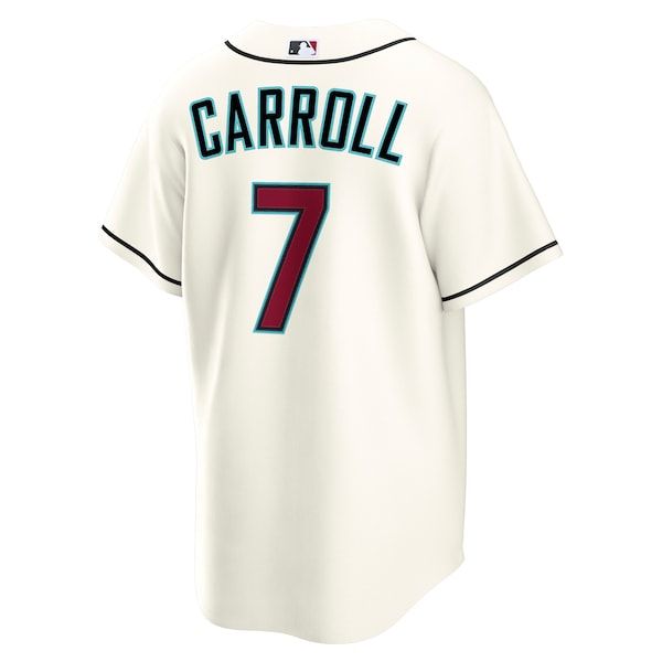 Custom Corbin Carroll Arizona Diamondbacks Home Replica Jersey Cream