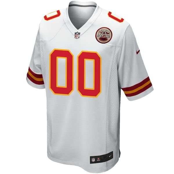 Custom Kansas City Chiefs Custom Game Jersey White