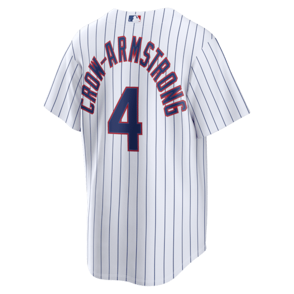 Custom Pete Crow-Armstrong Chicago Cubs Home Replica Jersey White