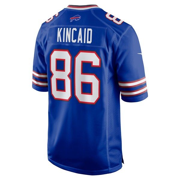 Custom Dalton Kincaid Buffalo Bills Game Jersey Royal