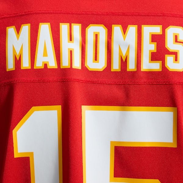 Custom Patrick Mahomes Kansas City Chiefs Game Jersey Red