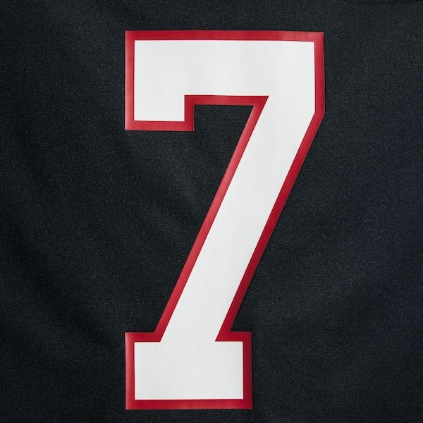 Custom Bijan Robinson Atlanta Falcons Game Jersey Black