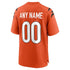 Custom Cincinnati Bengals Alternate Game Custom Jersey Orange