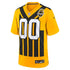 Custom Pittsburgh Steelers Alternate 1933 Throwback Game Custom Jersey Gold