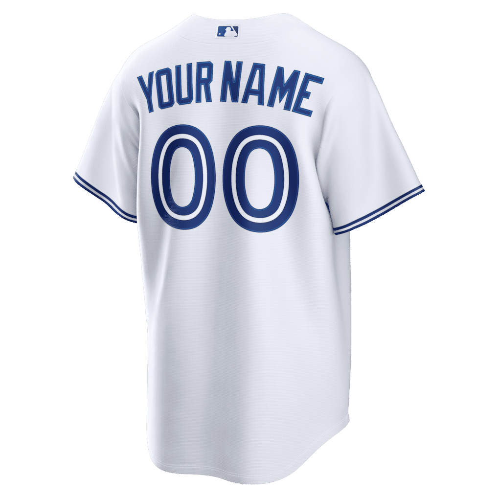 Custom Toronto Blue Jays Home Replica Custom Jersey White