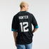 Custom Travis Hunter Jacksonville Jaguars Alternate Game Jersey Black