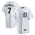 Custom Kevin McGonigle Detroit Tigers Home Replica Jersey White