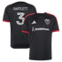 Customized Lucas Bartlett D.C. United 2026 Black-and-Red Kit Replica Jersey Black