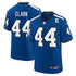 Custom Dallas Clark Indianapolis Colts Alternate Game Jersey Blue