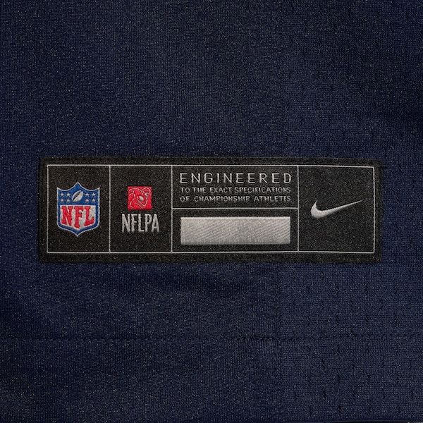 Custom Dak Prescott Dallas Cowboys Alternate Game Jersey Navy