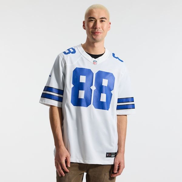 Custom CeeDee Lamb Dallas Cowboys Game Jersey White