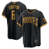 Custom Konnor Griffin Pittsburgh Pirates 2026 City Connect Stadium Jersey Black