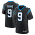 Custom Bryce Young Carolina Panthers Game Jersey Black
