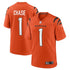 Custom Ja'Marr Chase Cincinnati Bengals Alternate Game Jersey Orange