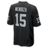 Custom Fernando Mendoza Las Vegas Raiders 2026 NFL Draft First Round Pick No. 1 Game Jersey Black