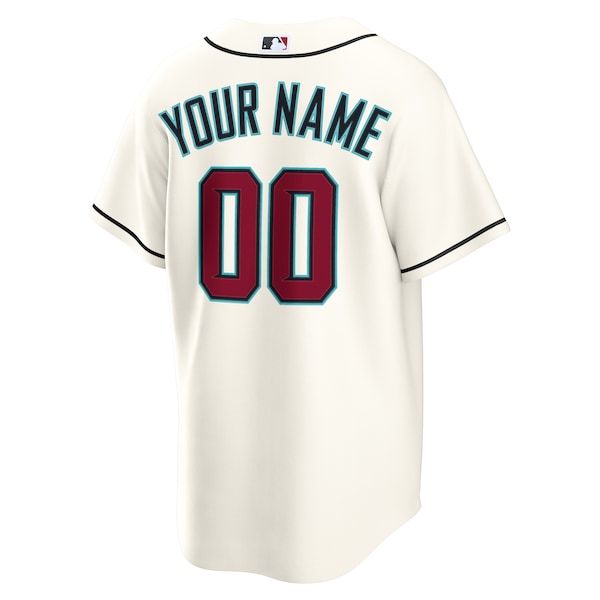 Custom Arizona Diamondbacks Home Custom Replica Jersey Cream