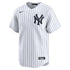 Custom New York Yankees Home Limited Custom Jersey White