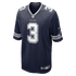 Custom George Pickens Dallas Cowboys Game Jersey Navy