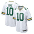 Custom Jordan Love Green Bay Packers Game Jersey White