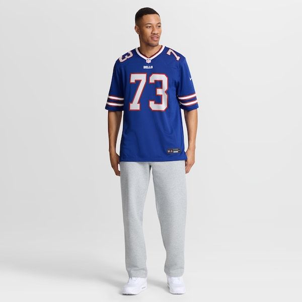 Custom Dion Dawkins Buffalo Bills Game Jersey Royal