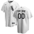 Custom Chicago White Sox Home Replica Custom Jersey White